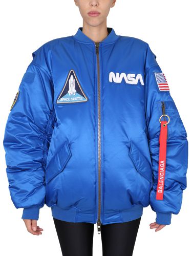 Balenciaga bomber con patch nasa - balenciaga - Modalova