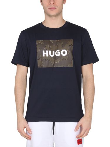 Hugo logo print t-shirt - hugo - Modalova