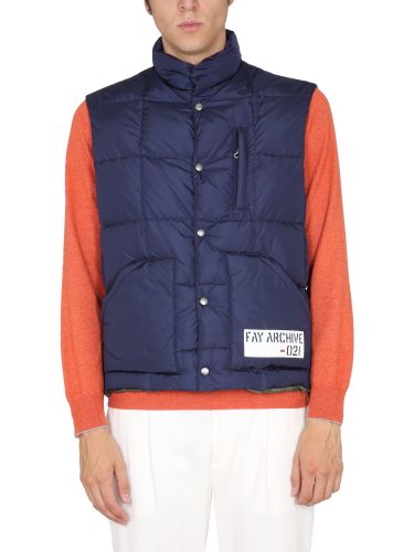 Fay "fay archive" padded vest - fay - Modalova