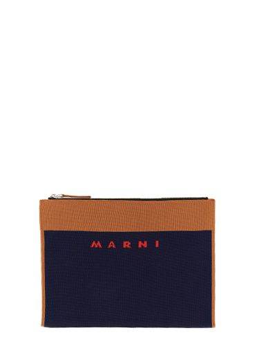 Marni clutch with logo - marni - Modalova