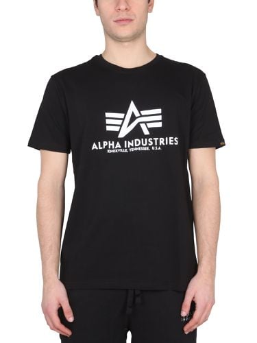 Alpha industries t-shirt with logo - alpha industries - Modalova