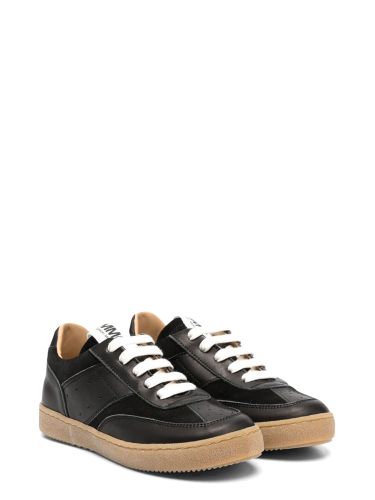 Mm6 maison margiela leather sneaker - mm6 maison margiela - Modalova