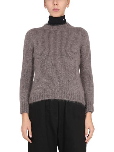 Raf simons mohair crewneck sweater - raf simons - Modalova