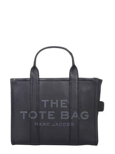 The medium tote leather bag - marc jacobs - Modalova