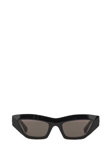 Sculptured cat eye sunglasses - bottega veneta - Modalova