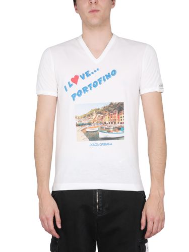 Dolce & gabbana t-shirt with print - dolce & gabbana - Modalova