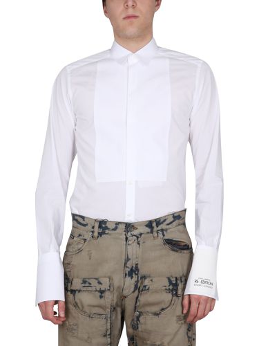 Dolce & gabbana gold tuxedo shirt - dolce & gabbana - Modalova