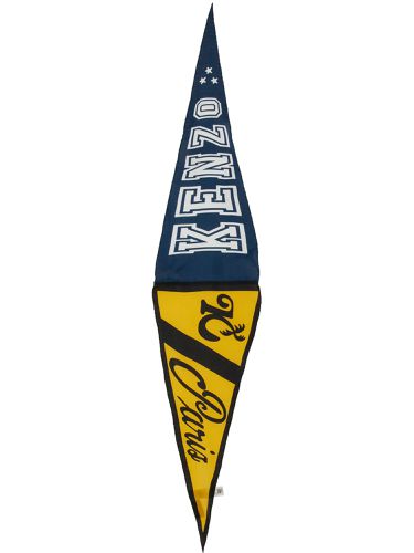 Kenzo 'baseball flag' silk scarf - kenzo - Modalova