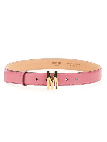 Moschino logo belt m - moschino - Modalova