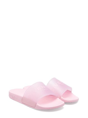 Givenchy rubber logo slipper - givenchy - Modalova