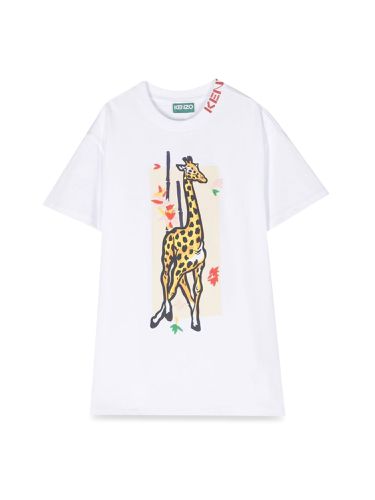 Kenzo giraffe t-shirt dress - kenzo - Modalova