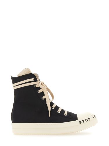 Rick owens drkshdw cotton sneaker - rick owens drkshdw - Modalova