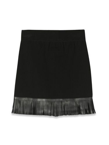 Dkny logo zipper skirt and bangs - dkny - Modalova
