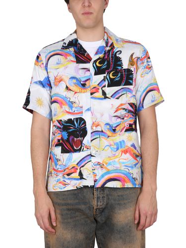 Aries panthera hawaiian shirt - aries - Modalova