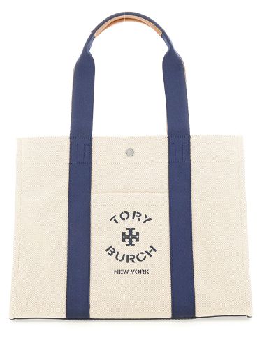 Tory burch canvas tote bag - tory burch - Modalova
