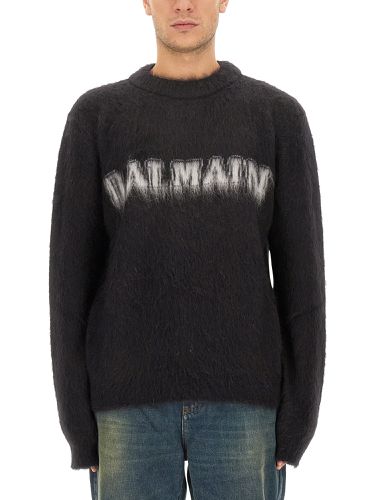 Balmain retro logo pullover - balmain - Modalova
