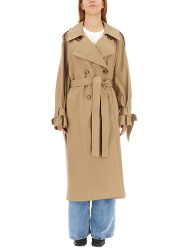 Double-breasted trench coat - acne studios - Modalova