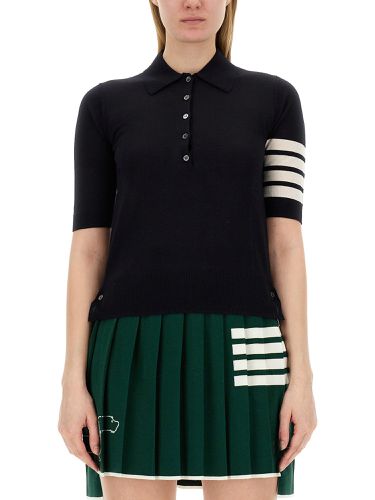 Thom browne wool polo - thom browne - Modalova