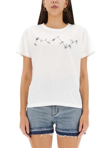 Red valentino logo print t-shirt - red valentino - Modalova