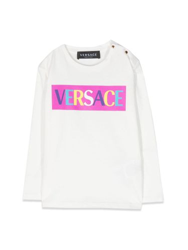 Versace ml logo t-shirt - versace - Modalova