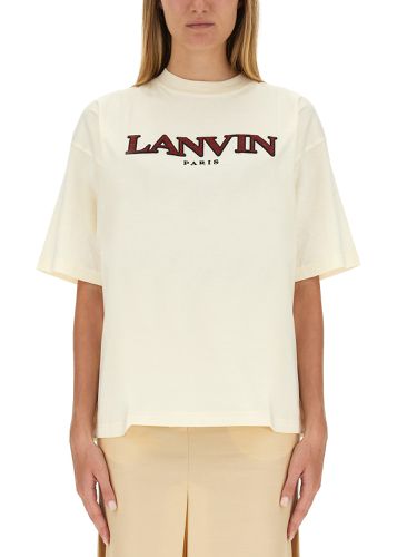 Lanvin t-shirt with logo - lanvin - Modalova