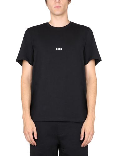 Msgm logo print t-shirt - msgm - Modalova