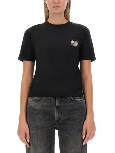 Msgm t-shirt with logo - msgm - Modalova