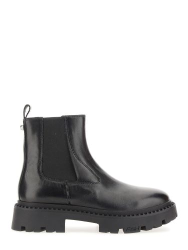 Ash leather boot - ash - Modalova