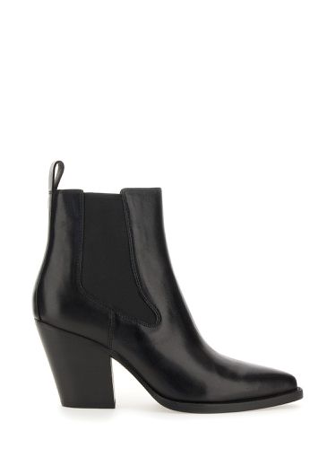 Ash leather boot - ash - Modalova