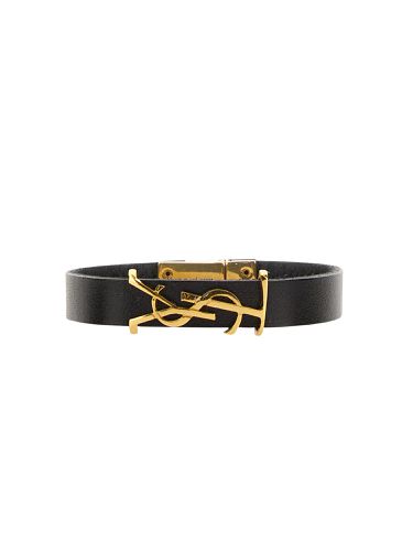 Saint laurent logo bracelet - saint laurent - Modalova