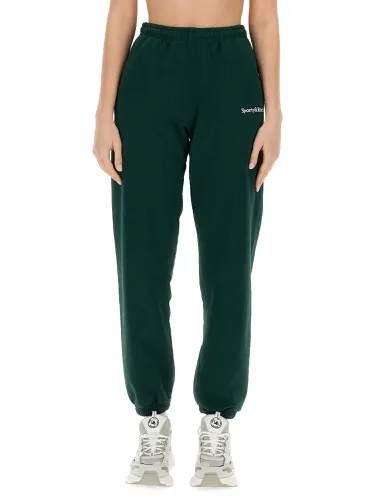 Jogging pants with logo - sporty & rich - Modalova