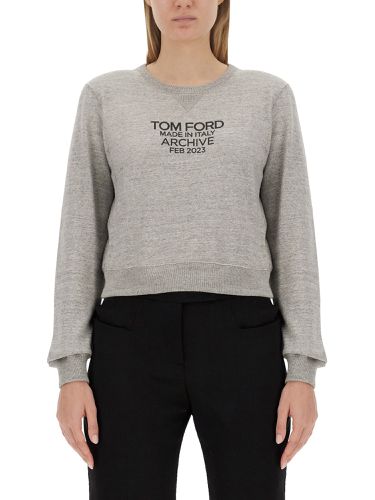 Tom ford sweatshirt with logo - tom ford - Modalova