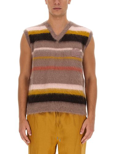 Etro vest with stripe pattern - etro - Modalova