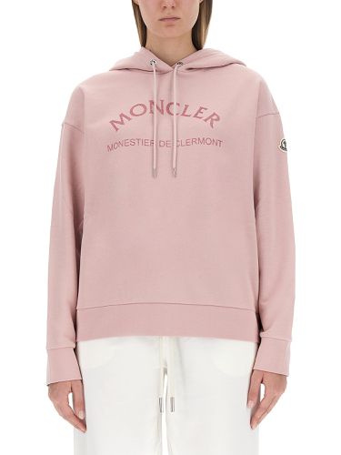 Moncler sweatshirt with logo - moncler - Modalova