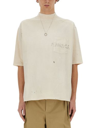 Maison margiela cotton t-shirt - maison margiela - Modalova