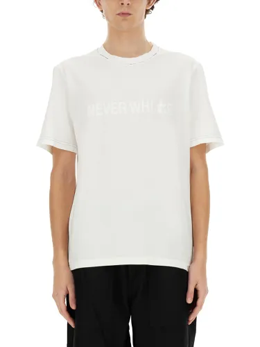 Premiata "never white" t-shirt - premiata - Modalova