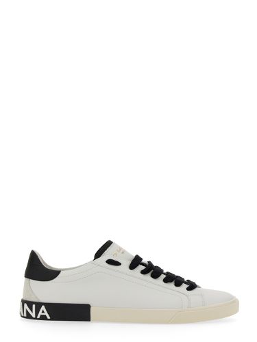 Dolce & gabbana leather sneaker - dolce & gabbana - Modalova