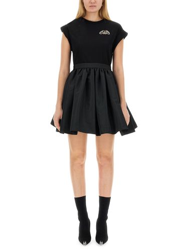 Alexander mcqueen mini hybrid dress - alexander mcqueen - Modalova