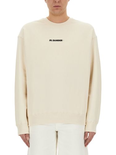 Jil sander sweatshirt with logo - jil sander - Modalova
