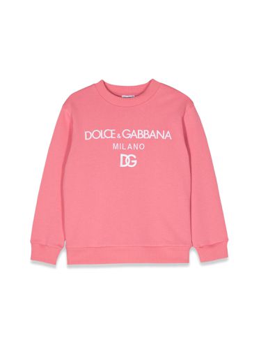 Giroc.man.lung sweatshirt - dolce & gabbana - Modalova