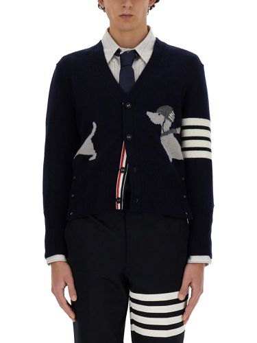 Thom browne wool cardigan - thom browne - Modalova