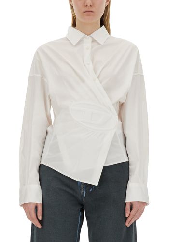 Diesel asymmetrical shirt - diesel - Modalova