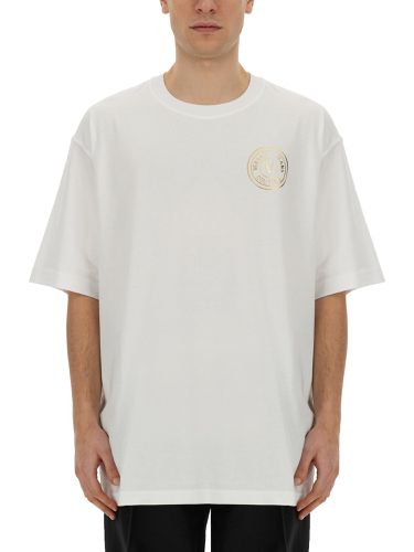 T-shirt with logo - versace jeans couture - Modalova