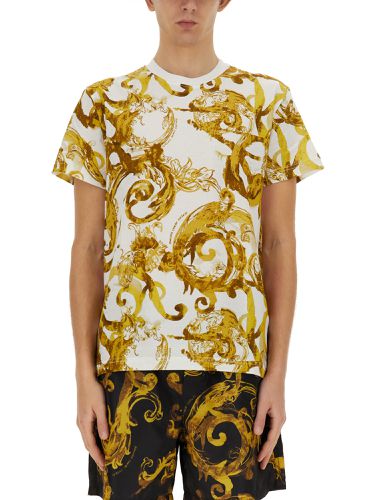 T-shirt with logo - versace jeans couture - Modalova