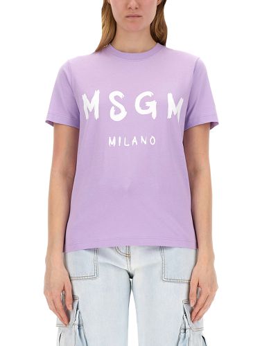 Msgm t-shirt with print - msgm - Modalova