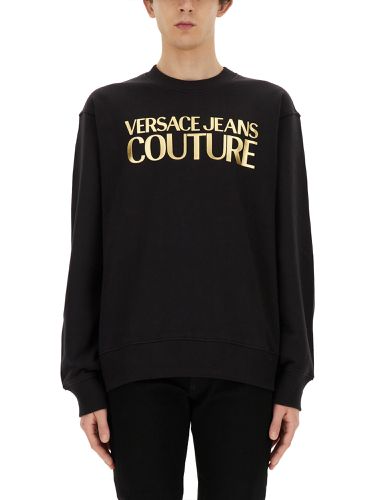 Sweatshirt with logo - versace jeans couture - Modalova
