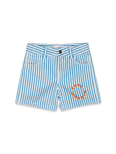 Circle stripes woven shorts - bobo choses - Modalova