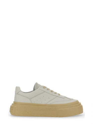 Mm6 maison margiela leather sneaker - mm6 maison margiela - Modalova