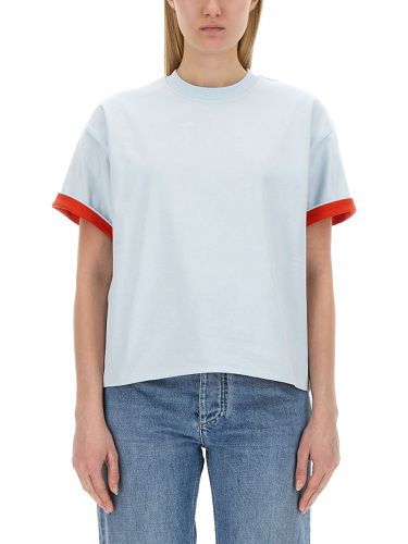 Double cotton t-shirt - bottega veneta - Modalova