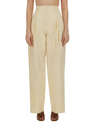 Bottega veneta silk pants - bottega veneta - Modalova